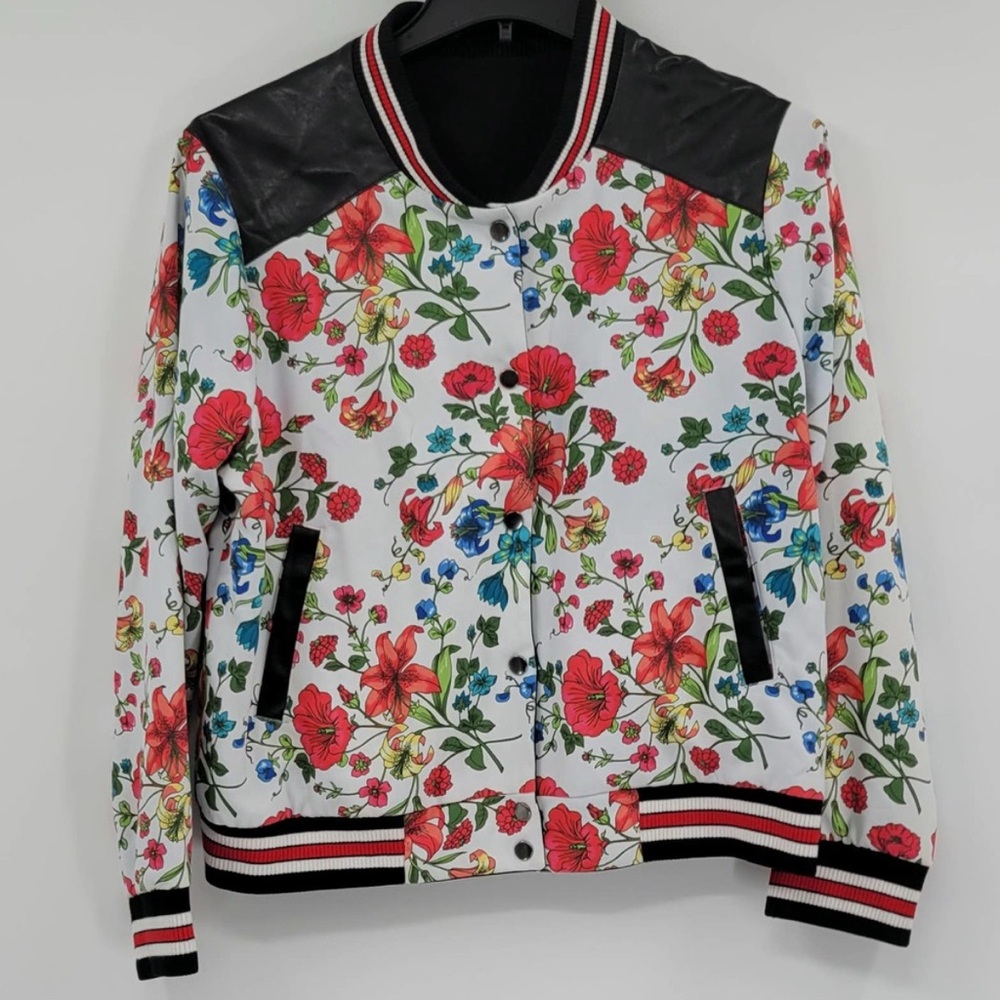 Olivia Culpo x Le Tote reversible jacket size L